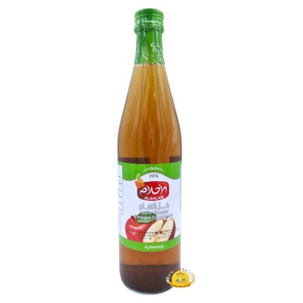 خل التفاح الاحلام 500ml×12 (Al Ahlam)