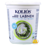 1719- لبنة كريمية كوليوس / Labneh Cream Cheese Kolios 6×900Gr