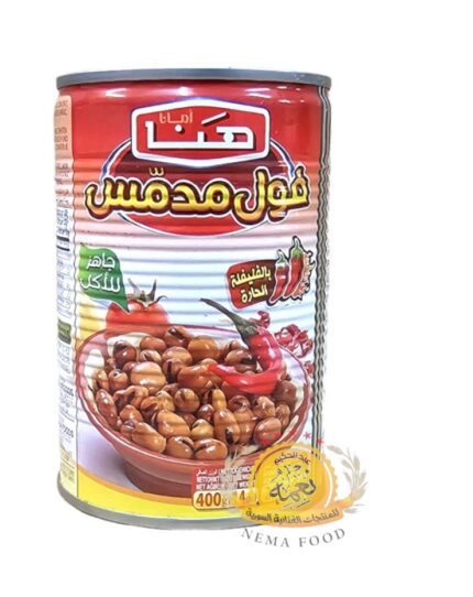 فول مدمس حار هنا(Hana) 400g×24