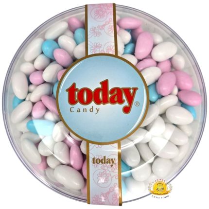 ملبس باللوز عبوة كريستال مدوره توداي Today) 16×450gr)
