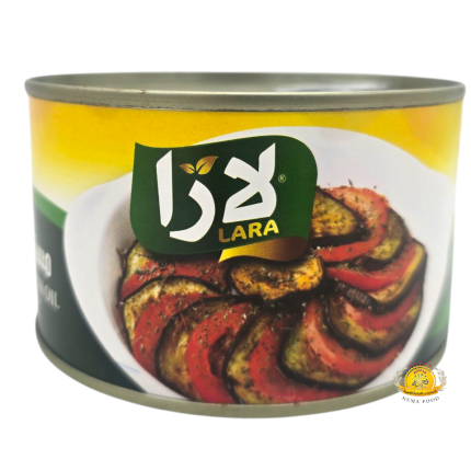 مسقعه بالزيت لارا (Lara) 12×400gr