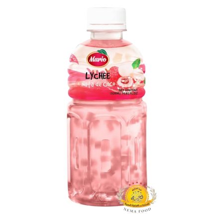 عصير طبيعي ماريو (Mario) نكهة اليتشي 24×320ml