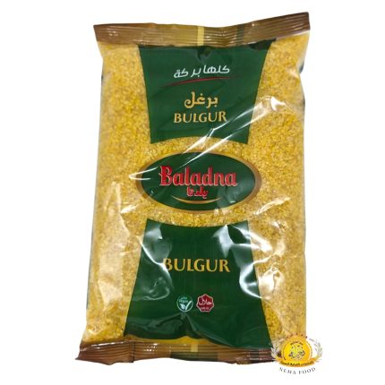 برغل أصفر وسط بلدنا (Baladna) 900g×12 كيس أخضر