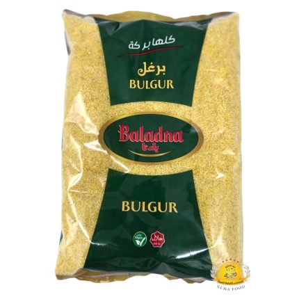 برغل أصفر ناعم بلدنا (Baladna) 900g×12 كيس أخضر