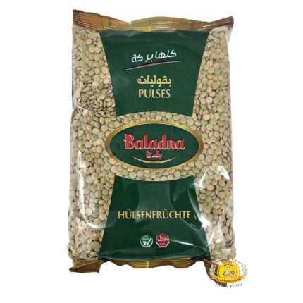 عدس أخضر بلدنا 12×900غ