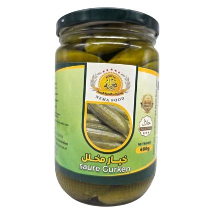مخلل خيار النعمه 12×660gr