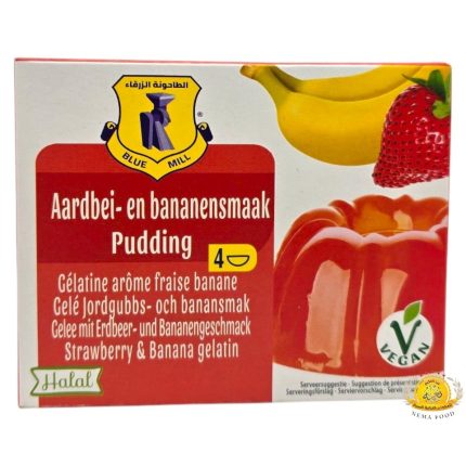 جيلي الطاحونة الزرقاء بنكهة الفريز و الموز 48×85gr