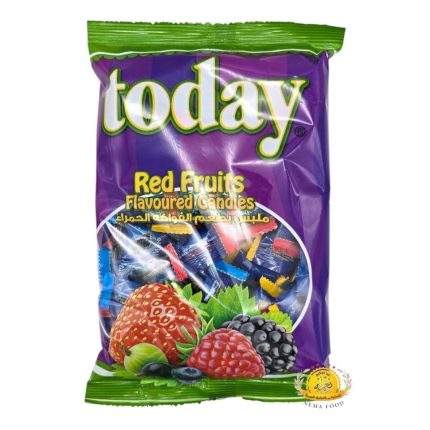 ملبس بطعم الفواكة الحمراء توداي 18×350gr
