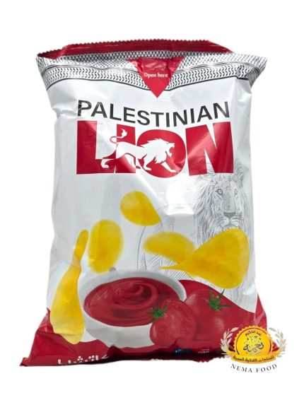 شيبس ليون فلسطين بنكهة كتشب