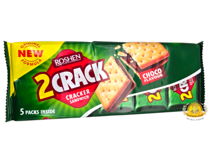 بسكويت روشين (1810) ROSHEN W MULA 2CRACK CRACKER SANDWICH 14x0.235=3.29kg
