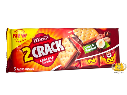 بسكويت روشين (1818) ROSHEN EW RMULA 2CRACK ACKS INSIDE CRACKER SANDWICH 14x0.235-3.29kg