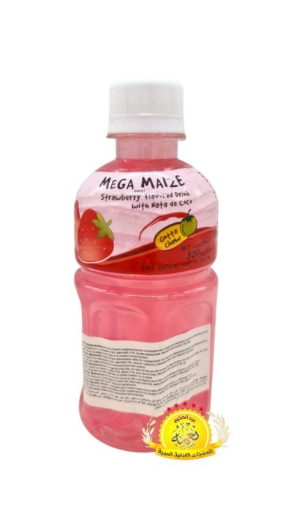 عصير موغو موغو حبيبات الفواكة بنكهة الفراولة 320ml×24