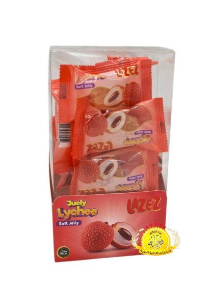 جيلاتين لذيذ بنكهة ليتشي 100g×24