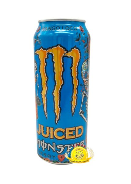مونستر ازرق 500ml×12