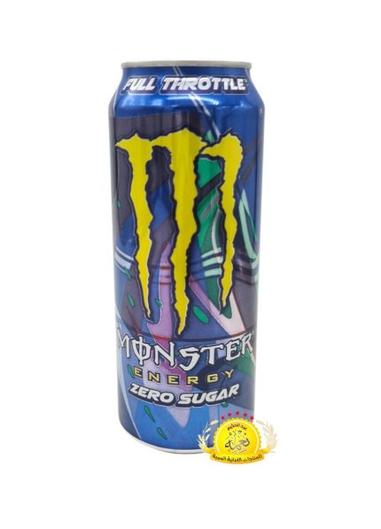 مونستر ازرق بدون سكر 500ml×12