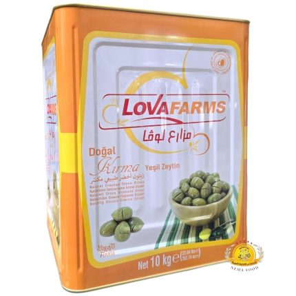 زيتون أخضر وسط لوفا 10kg