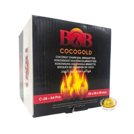 فحم أركيلة كوكو كولد بوب 26×26×26 (64Pcs) 20×1kg   عرض خاص أشتري ١٠طرد واحصل على ١طرد هدية 🎁