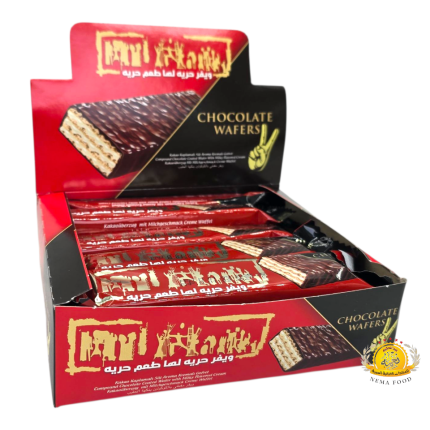 بسكويت اكاي (Akai) 12×12 CHOCOLATE WAFERS