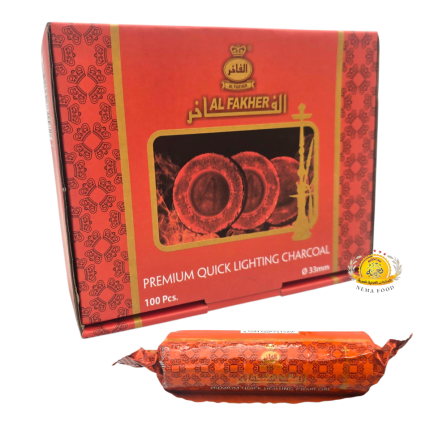 فحم سريع الاشتعال الفاخر 24×10st