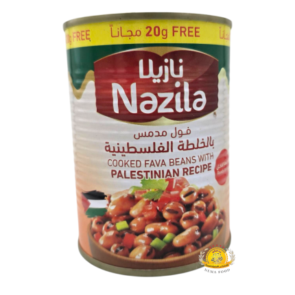 فول مدمس نازيلا بالخلطة الفلسطينية 24×400gr