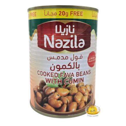 فول مدمس نازيلا بالكمون 24×400gr