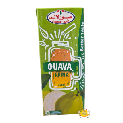 عصير عبور لاند بنكهة الجوافة 27×200ml