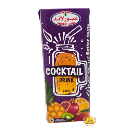 عصير عبور لاند بنكهة الكوكتيل 27×200ml