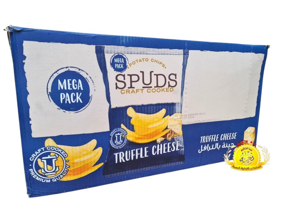 2025/10/1000031758.jpg شيبس طبيعي سبودس بنكهة جبنة بالترافل 185g×12 - الصورة 2