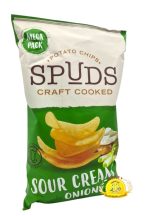 شيبس طبيعي سبودس بنكهة كريمة متبلة 185g×12