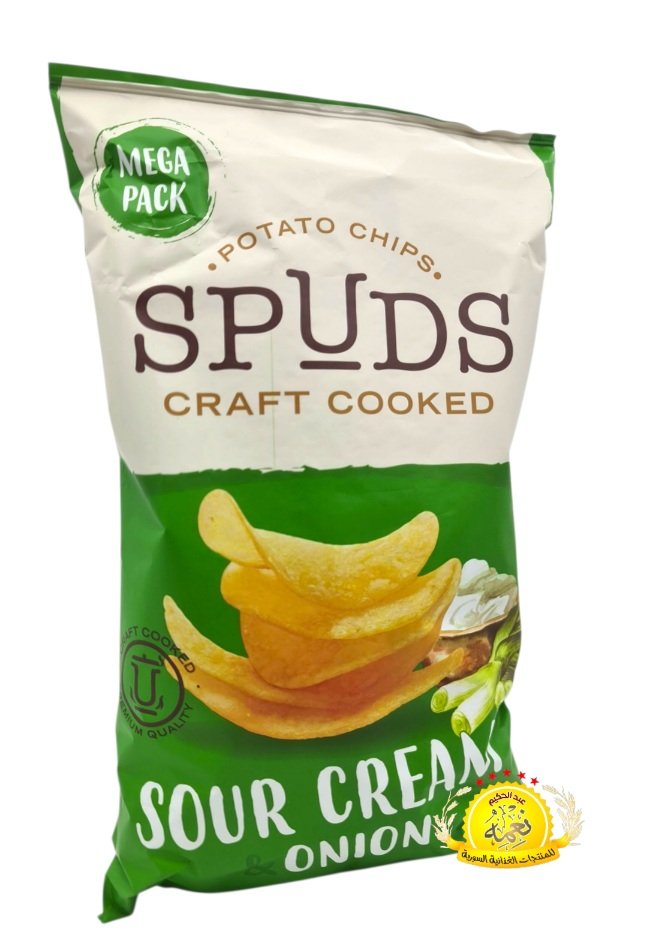 2025/10/1000031761.jpg شيبس طبيعي سبودس بنكهة كريمة متبلة 185g×12 - الصورة 1