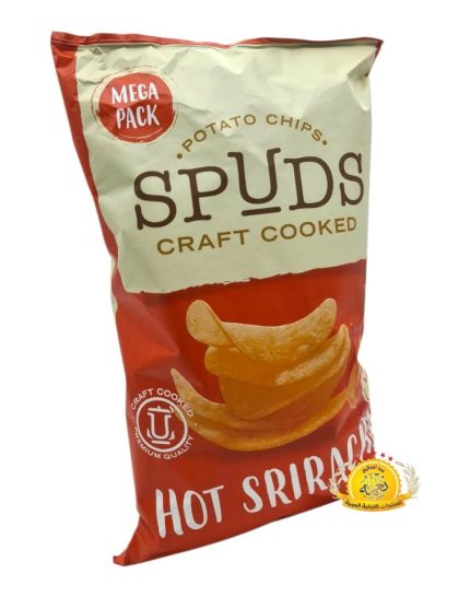 شيبس طبيعي سبودس بنكهة شطة اسيوية 185g×12