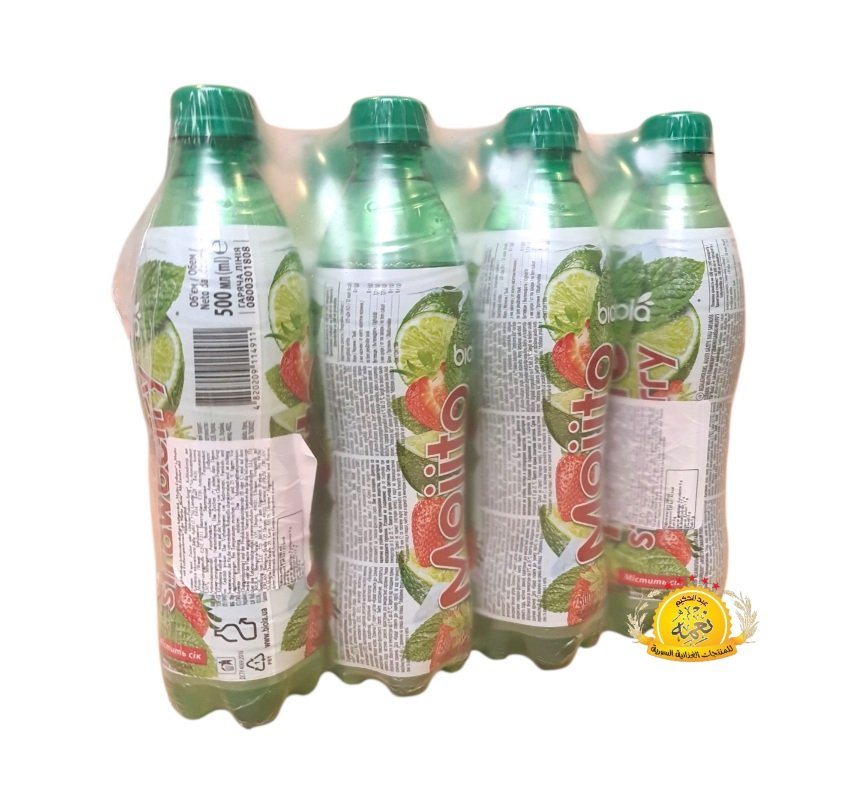 2025/10/1000031805.jpg عصير موهيتو بنكهة نعناع و الفراولة 500g×12 - الصورة 2