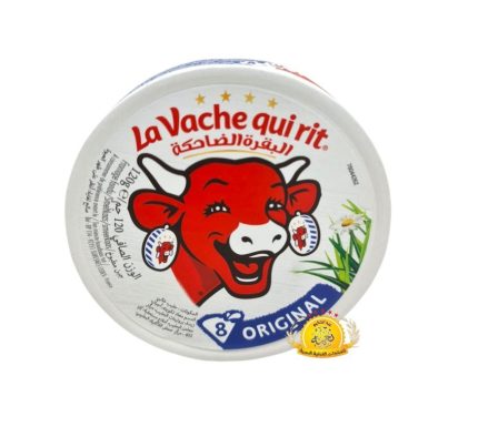 دA156682- جبنة لافاشكيري البقرة الضاحكة / La Vache Qui Rit Smeerkaas 8p 48×120Gr