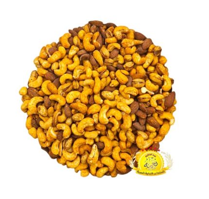 1776- مكسرات الفاخر حامض سطل / Alfakhr Mixed Nuts Roastd-Sour 4.5Kg