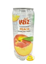 دAA12605- مشروب غازي لذيذ بنكهة الخوخ 24×350ML / Lazez soofty Drink Mix flavoured 24×350ML