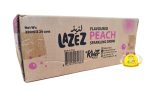 ⁦دAA12605- مشروب غازي لذيذ بنكهة الخوخ 24×350ML / Lazez soofty Drink Mix flavoured 24×350ML⁩ - الصورة ⁦2⁩