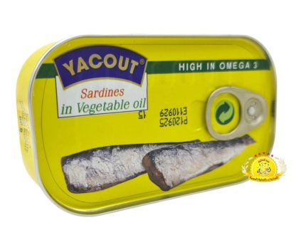 سردين ياقوت بارد 125g×50