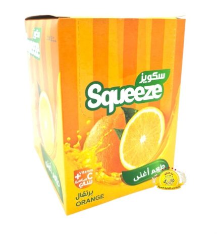 سكويز بنكهة البرتقال 12×12