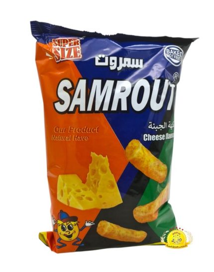 شيبس سمروت (SAMROUT) 90g×12 بنكهة الجبنة