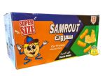 ⁦شيبس سمروت (SAMROUT) 90g×12 بنكهة الجبنة⁩ - الصورة ⁦2⁩