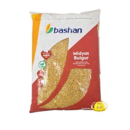 برغل وسط باشان / Bashan Midyat Pilavlik Bulgur 15×1Kg