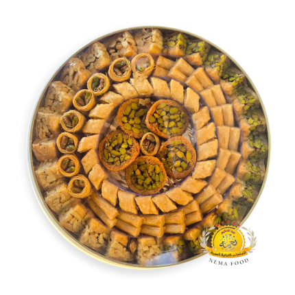 حلويات البيت الدمشقي بقلاوة مشكل 16×800غ