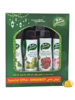 بوكس رمضان من زهرة البستان (خل التفاح / ماء الورد / ماء الزهر / دبس رمان )  4×4