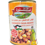 فول مدمس حقول شتورة بالخلطة الفلسطينية 24×400gr