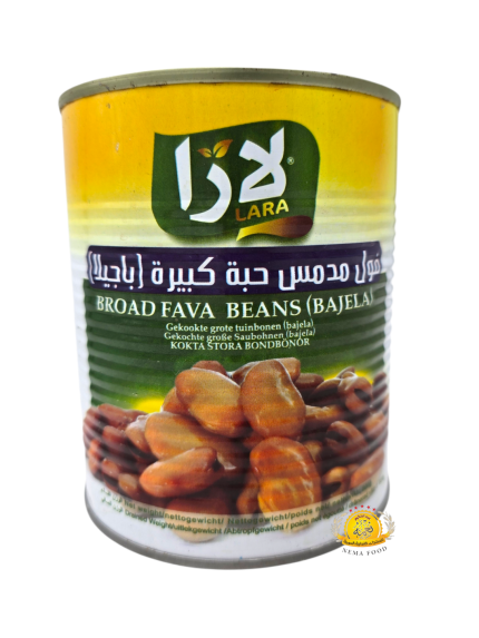 فول مسلوق حبة عريضه لارا 12×800gr