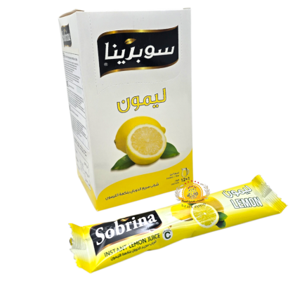 عصير بودرة سوبرينا نكهة ( ليمون ونعناع ) 12×12ظرف
عرض خاص أشتري ٥طرد واحصل على ١طرد هدية 🎁