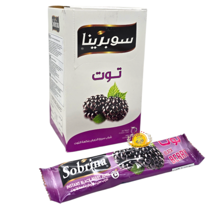 عصير بودرة سوبرينا نكهة ( توت ) 12×12ظرف
عرض خاص أشتري ٥طرد واحصل على ١طرد هدية 🎁