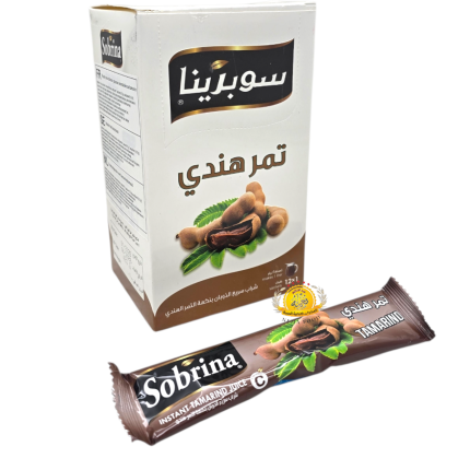 عصير بودرة سوبرينا نكهة ( تمر هندي ) 12×12ظرف
عرض خاص أشتري ٥طرد واحصل على ١طرد هدية 🎁