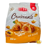 كروسان لوكاس بنكهة المشمش (5 قطع)  10×225g