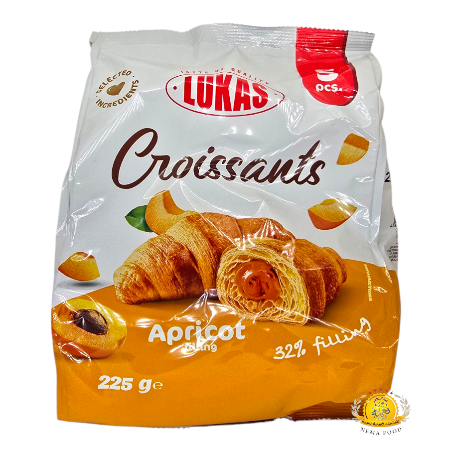 2026/03/1000898530.png كروسان لوكاس بنكهة المشمش (5 قطع) 10×225g - الصورة 1
